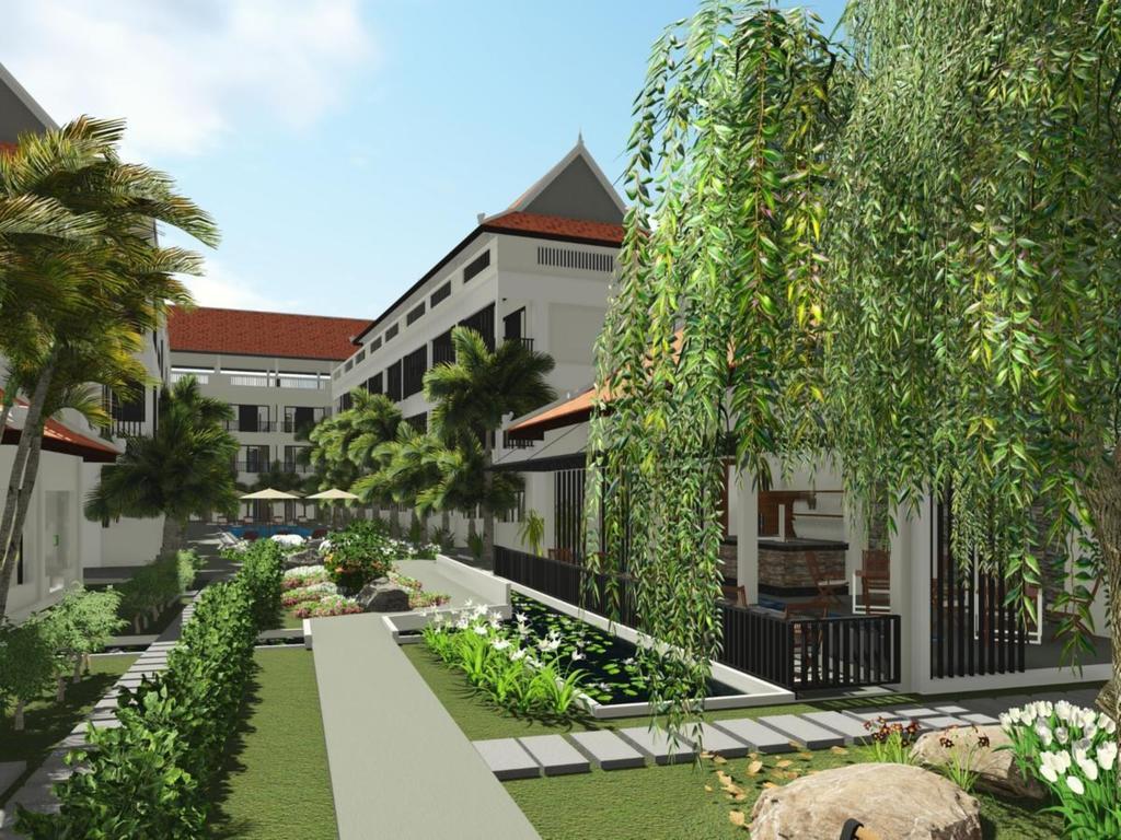 סיאם ריפ New Riverside Hotel מראה חיצוני תמונה